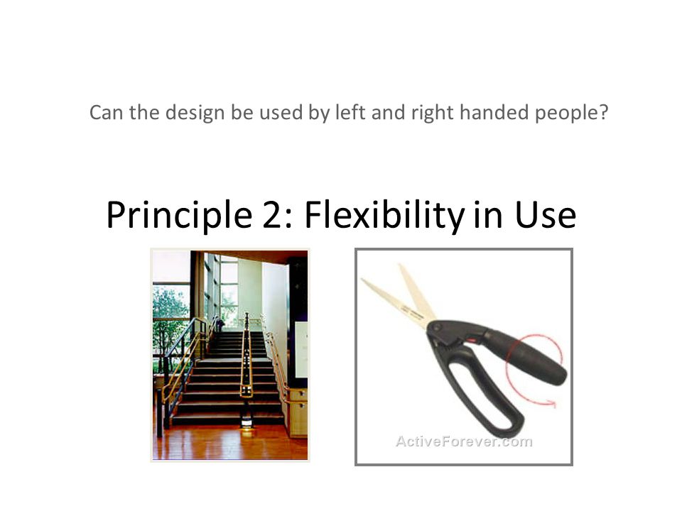 Principles of Flexibility